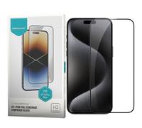 Nillkin Verre trempé pour Apple iPhone 15 Pro Max (6,7") CP+ Pro - Bord en verre fin de 0,3 mm - Incassable - Couverture complète de l'écran - Protection d'écran anti-explosion - Couleur noire