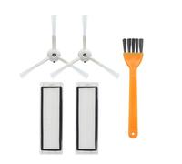 Nilnyvda Filtre HEPA + Brosse latérale + Brosse Principale Compatible avec Les pièces d'aspirateur Robot Xiaomi Mi Accessoires S50 S51 SDJQR01RR SDJQR02RR(8)