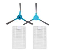 Nilnyvda Pièces de Rechange de Rechange compatibles avec Thomson THVC204BC, Filtre HEPA, Brosse latérale, Accessoires for aspirateur Robot, Kit de consommables(SKQ)