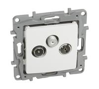 NILOE 2 MODULE BLANC TV prise satellite 10db 764565