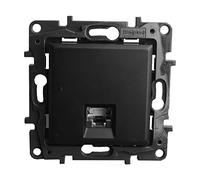 Niloe Prise d'ordinateur RJ45 CAT6 UTP Noir