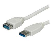 Nilox 0.8m USB3.0 câble USB USB 3.2 Gen 1 (3.1 Gen 1) 0,8 m USB A Blanc