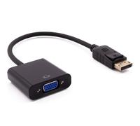Nilox ADATTATORE DP - VGA M/H 0,15 m DisplayPort VGA (D-Sub) Noir