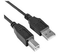 Nilox CAVO 1000030172 Lot de 10 câbles USB 2,0-1,8 m A/B NERO