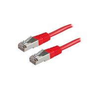 Nilox - Cordon de raccordement - RJ-45 (M) pour RJ-45 (M) - 3 m - FTP - CAT 5e - démarré - rouge