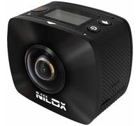 Nilox EVO 360+ - 360° caméra de poche / 30 pi/s - 1.84 MP - Wireless LAN - noir