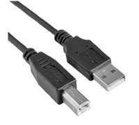Nilox MGLK687518 câble USB USB 2.0 1,8 m USB A USB B Noir