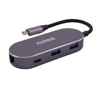 Nilox MINI DOCKING STAT HDMI 3USB PD ETH USB Type-C 0 Mbit/s