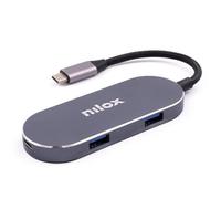 Docking Station NILOX Tipo C A 3X USB 3.0 1x HDMI 1x Tipo C