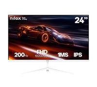 Nilox MONITOR 24 IPS 200HZ 1MS HDMI Y DP écran plat de PC 60,5 cm (23.8 ) 1920 x 1080 pixels Full HD LCD Blanc