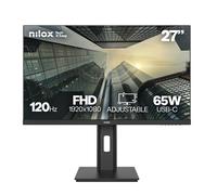 Nilox MONITOR 27 IPS 120 HZ FHD écran plat de PC 68,6 cm (27 ) 1920 x 1080 pixels Full HD LCD Noir