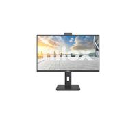 Nilox Monitor PC 24" Full HD 120Hz IPS Webcam Integrata Regolabile Nero