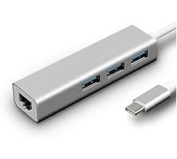 Nilox nlx-tc-3usbeth - Mini Station d'accueil USB Type-c, ()