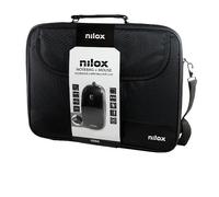 Nilox NOTEBAG 15.6 PRO + MOUSE USB sacoche pour ordinateur portable 40.6 cm (16") Porte-documents Noir