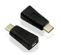 Nilox NX080200130 changeur de genre de câble USB3.1 C USB micro B Noir