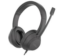 Nilox NXAUSB02 écouteur/casque Écouteurs Avec fil Appels/Musique USB Type-A Noir