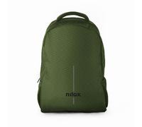 Nilox NXBPBASICECO sac à dos Vert Tissu, Polyester