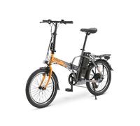 Nilox NXEBJ1PROOG vélo électrique Noir, Orange Acier 50,8 cm (20 ) 23,5 kg Lithium
