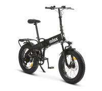 Nilox NXEBX10BK vélo électrique Noir Aluminium, Acier 50,8 cm (20 ) Lithium