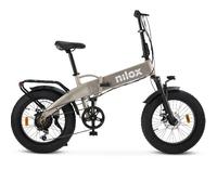 Nilox NXEBX10GR vélo électrique Gris Aluminium 50,8 cm (20 ) Lithium