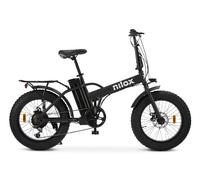 Nilox X5 PRO Bicicleta Eléctrica 20 pulgadas 10000mah 60km de Autonomía Negra