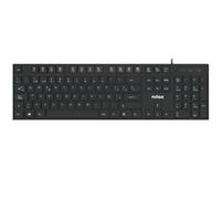 Nilox NXKBE000012 Clavier QWERTY espagnol Noir