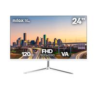 Nilox NXM24FHD1201W écran plat de PC 60,5 cm (23.8 ) 1920 x 1080 pixels Full HD LED Blanc