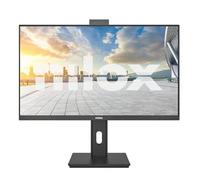 Nilox Moniteur 24 pouces IPS Full HD 120 Hz Webcam USB-C 65W Noir