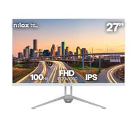 Nilox NXM27FHD100W écran plat de PC 68,6 cm (27 ) 1920 x 1080 pixels Full HD Blanc