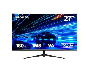 Nilox NXM27FHD18001 écran plat de PC 68,6 cm (27 ) 1920 x 1080 pixels Full HD LED Noir