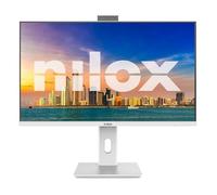 Nilox Moniteur NXM27RWEB02W 27" Full HD IPS 120 Hz 4 ms Webcam intégrée réglable Blanc