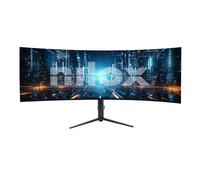 Nilox NXM49CRVDC écran plat de PC 124,5 cm (49 ) 5120 x 1440 pixels Dual QHD LED Noir