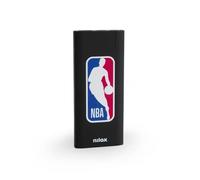 Nilox, Power Bank Black NBA, Power Bank avec Double entrée Micro USB et USB-C, Batterie de 5000 mAh, Charge en 3 Heures, Dimensions 12 x 5 x 1 cm, Poids 100 GR