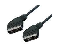 Nilox SCART 3 m m/m 21pin - Cables Péritel (3 M, SCART (21-Pin), SCART (21-Pin)) Noir