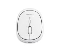 Nilox, Souris sans Fil Double Mode Bluetooth 5.2 et 2.4 GHz, Blanc