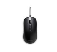 Nilox Souris MOUSB1014 USB Type-A optique 2400 DPI avec câble Noir