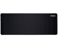 NILOX Tapis de Souris Alfombrilla Extra-Grande Negra de Noir