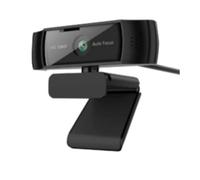 Nilox, Webcam 2K UHD, 30fps avec Mise au Point Automatique, Microphone intégré, Angle de Vision 78°, câble de 200 cm, Compatible avec Windows et Mac OS, Plug&Play, Noir