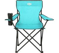 NILS CAMP - Chaise touristique - Chaise de camping pliable - Chaise de pêche - Turquoise