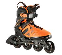 Nils Extreme Inliner Ora Inliner, couleur : noir/orange, taille : 44