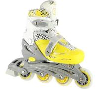 Nils Extreme Patins à roulettes 2in1 - Patins à glace enfants - Patins à roulettes inline skates enfants - Patins à glace enfants S - Jaune - NH18331