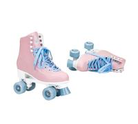 Nils Extreme Patins à roulettes pour enfants filles et garçons - Quad Roller ABEC7 roulements - Disco Skates - patins à roulettes taille réglable