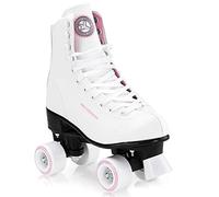 Nils Extreme Patins à roulettes pour enfants - Patins à roulettes disco - Sport - NQ8400S - Blanc - Taille 37