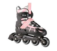 Nils Extreme Patins de Hockey sur Glace Chaska 2 en 1 - Couleur : Rose/Blanc - Taille L (39-42)