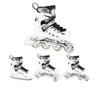 NILS Extreme Patins 4 en 1 NH10908 – Réglables Bleu 39-42, Roulement ACEB7