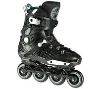 Nils Extreme Rollers pour Homme et Femme - Rollers en ligne - Roulements ABEC9 - Rollerblades Adultes - Roues 85A - Rollerskates 44 - Noir - NA20001