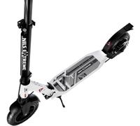 Nils Extreme Trottinette Offroad avec Grandes Roues Pneumatiques - Guidon Réglable en Hauteur - Noir et Blanc - HM208T