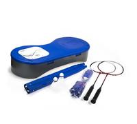 NILS - Filet de tennis badminton 2 en 1 avec accessoires portable / hauteur réglable