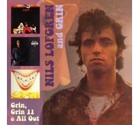 NILS & GRIN LOFGREN - GRIN, GRIN 1+1 & ALL OUT - THREE ALBUMS - 2 CD NEUF