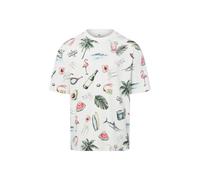 Nils Sundström T-Shirt mélange de couleurs / blanc, Taille S